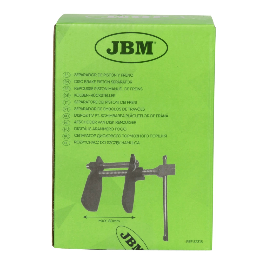 Separatore Pistoni Freno Universale Apertura 80mm Attrezzo Arretratore Pistoncini Pinze Freni Auto Moto Officina Meccanica