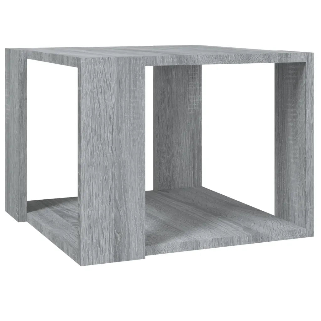 Tavolino salotto | Tavolino da caff¨¨ | Tavolino da Soggiorno Grigio Sonoma 40x40x30cm Legno Ingegnerizzato