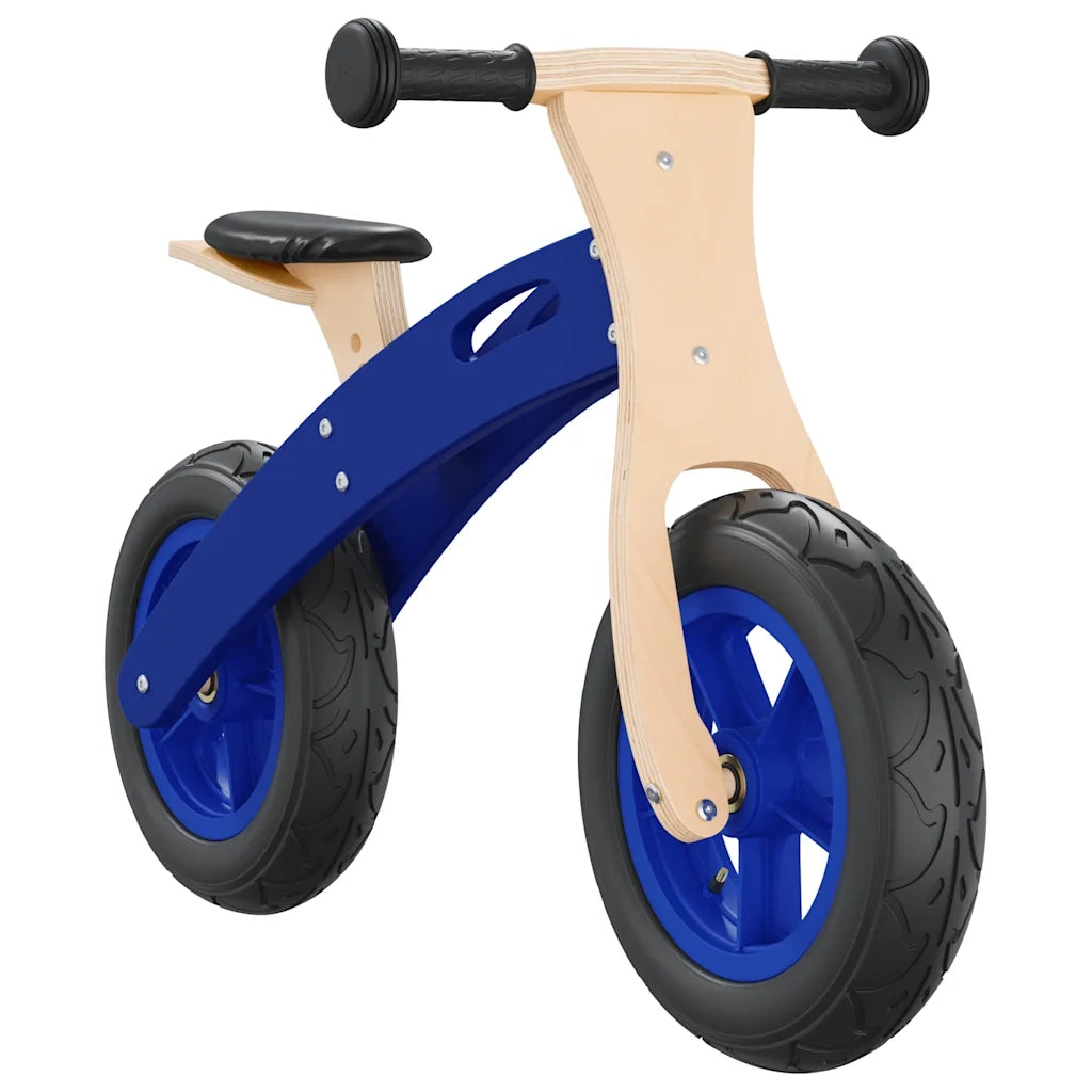Bicicletta Senza Pedali per Bambini con Pneumatici Aria Blu CFW7988326