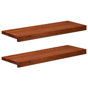 Tappeti per scale 2 pz 70 x 30 x 2 cm Marrone 3446154