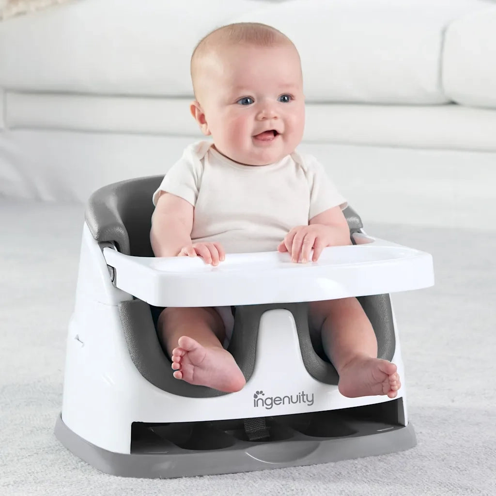 Ingenuity Rialzo Sedia Bambini 2-in-1 Baby Base Ardesia 438923