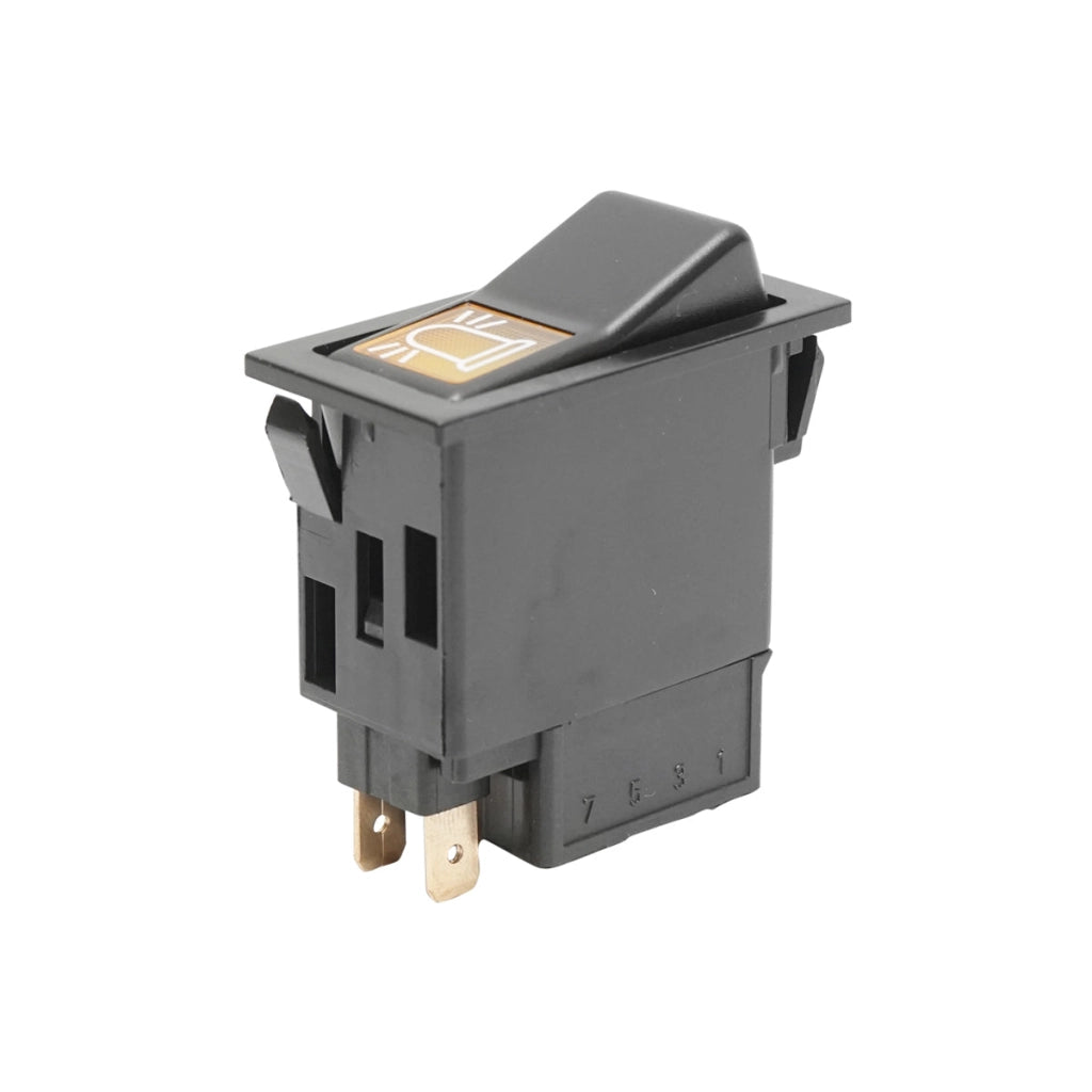 Interruttore per lampeggiante rotante 12 V per New Holland, Fiat e Case IH. Codice OEM: 82007618. Marca: Autospeed.