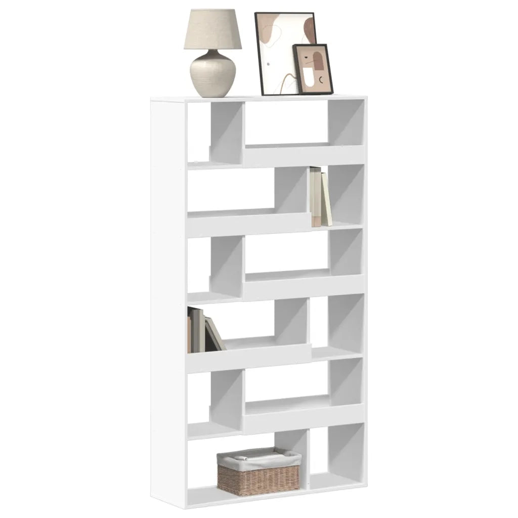Divisorio Stanza | Paravento | Divisorio Ambienti Bianco 100x33x187,5 cm in Truciolato