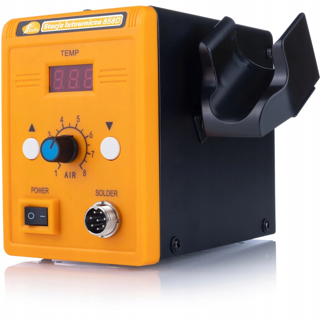Stazione Saldante Hot-Air 858D – Potenza 700W, Regolazione Temperatura 100-500°C