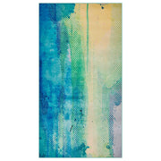 Tappeto in tessuto Multicolore 80 x 150 cm Pittura ad acquerello astratto moderno