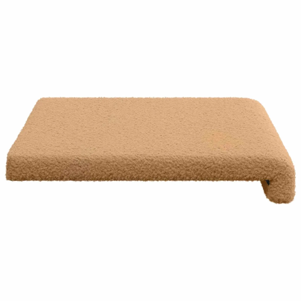 Cuscino per panchina Tessuto Sherpa Beige Profondità 35 cm 42043231
