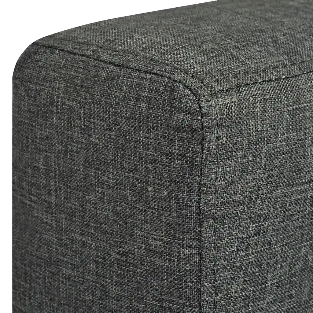 2 Pz Set di Divani in Stoffa Grigio Scuro  cod mxl 18890