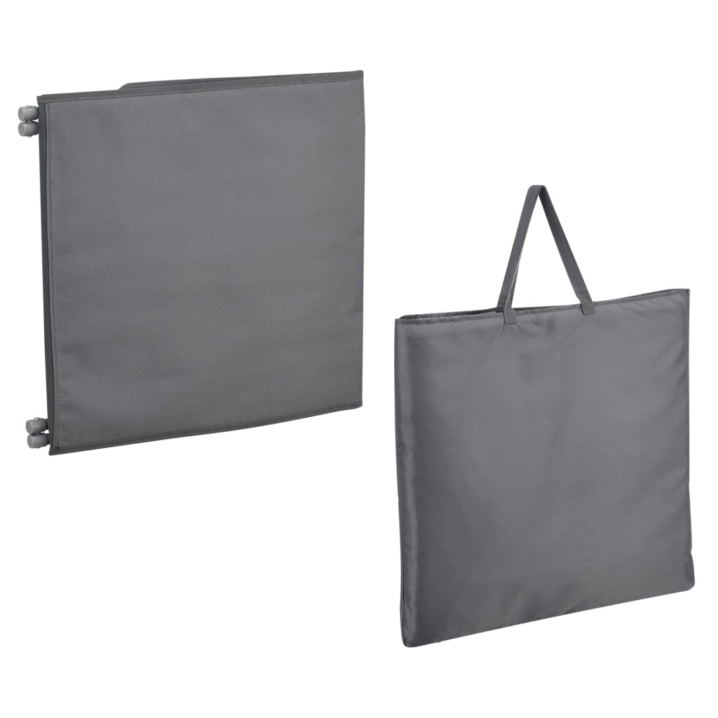 Set di 2 materassini da spiaggia reclinabili grigio scuro 03_0009658