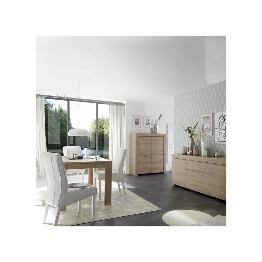 Tavolo allungabile fino a 220x90, Collezione ZEFIR, colore rovere chiaro.