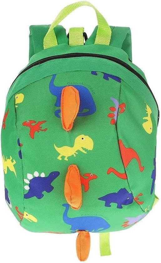 Borsa per bambini anti-perdita dinosauro scuola borsa cartoon sicura per neonati con cinturino di sicurezza e luce.