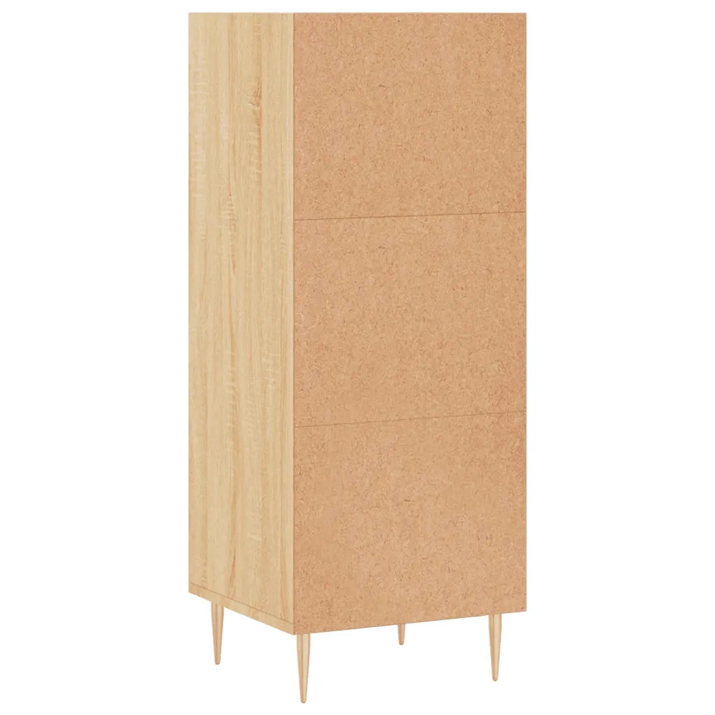 Credenza Rovere Sonoma 34,5x32,5x90 cm in Legno Multistrato 828719