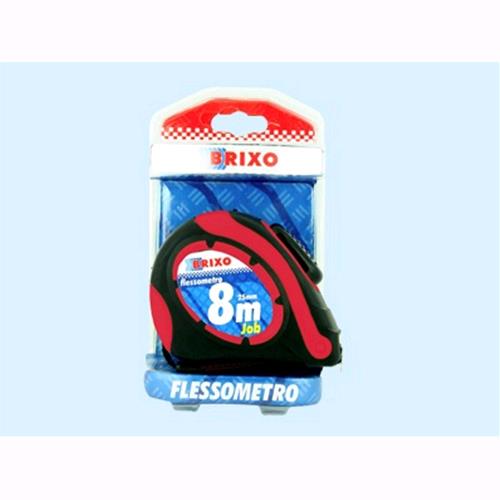 Flessometro Brixo Job - Nastro mm. 16 - lunghezza 3 mt. Conf. 6 Pz