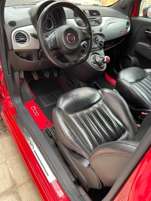 COLOR0000033R , ROSSO , Fiat 500 dal 2007-2013 , Fiat 500 dal 2013- , Fiat 500 C dal 2013- , Fiat 500 S dal 2013- (4 Fix