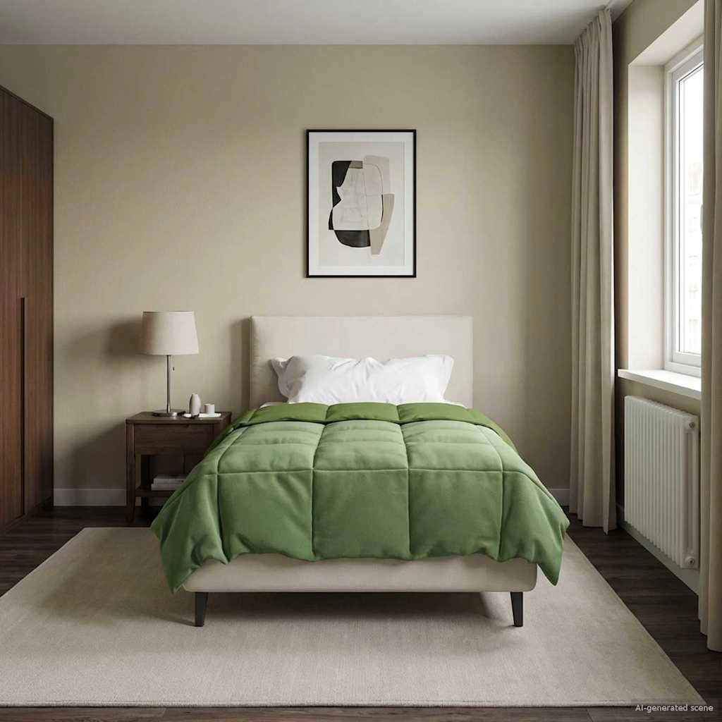 Duvet Invernale 155 x 200 cm Inverno Verde Traspirante 42026123