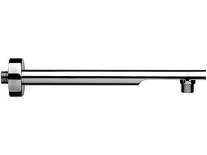 Braccio doccia minimal in ottone cromato 30 cm