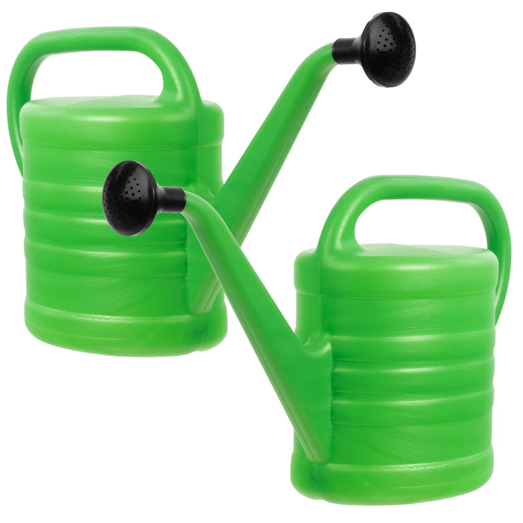 Annaffiatoio da giardino KADAX per innaffiare fiori, in plastica, per uso domestico, 2 x 2,5 litri