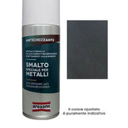 Smalto Spray Speciale Metallo Arexons Antichizzante Grigio Forgia Ml 400