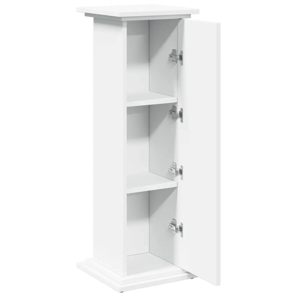 Supporto Espositivo Portaoggetti Bianco 31x30x90 cm Truciolato 854607