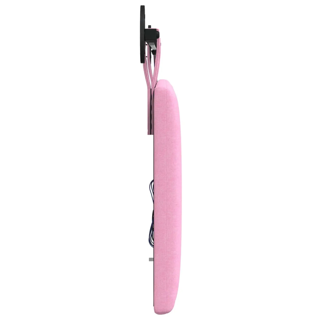 Testiera sospesa Con luce LED Rosa Tessuto