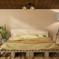 Plafoniera Industrial-Nordico Lancia Acciaio Nero Legno Marrone 2 Luci E14