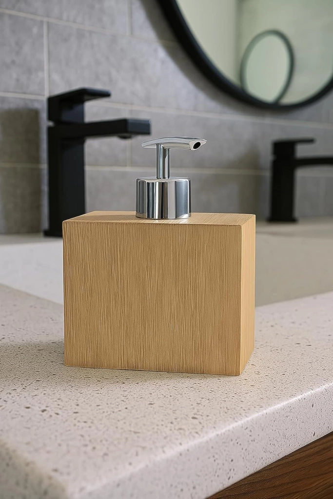Labor Dispenser Sapone Liquido in Poliresina – Serie Bamboo