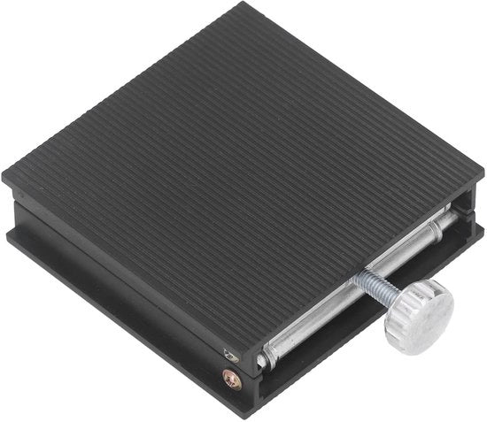 Piattaforma regolabile per laboratorio - Lega di alluminio - Capacità di carico 30 kg - Altezza 26-90 mm - Facile da utilizzare - Standard di laboratorio