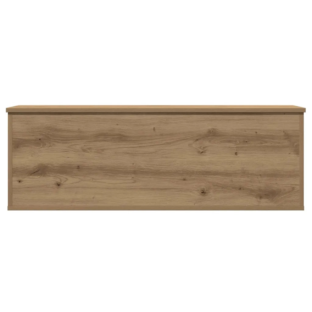 Scatola di Stoccaggio Rovere artigianale 102 x 35 x 35 cm 868721