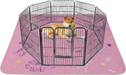 Set di pannelli di assorbimento idrorepellenti per gabinetti per cani - 2 pezzi - pannelli antiscivolo - pannelli di assorbimento veloci e lavabili - adatti per la formazione dell'igiene del cane - pannelli di assorbimento rossi a forma di dinosauro