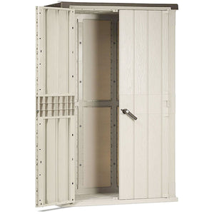 Store away high - casetta da giardino in resina 130x75x206h cm