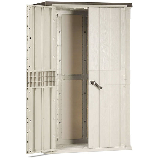 Store away high - casetta da giardino in resina 130x75x206h cm