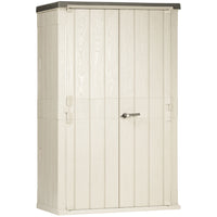 Store away high - casetta da giardino in resina 130x75x206h cm