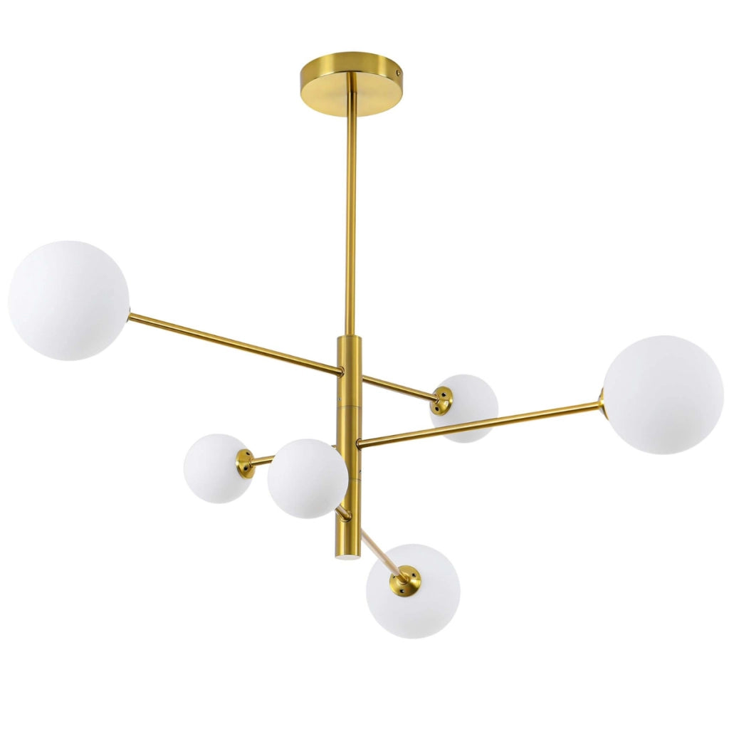 Lampada a sospensione Dorado Light Prestige oro 6xG9