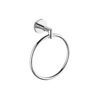 Porta salviette ad anello serie shell - fissaggio ad incollo o con viti