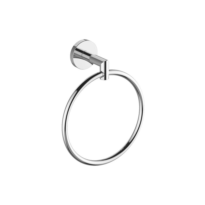 Porta salviette ad anello serie shell - fissaggio ad incollo o con viti