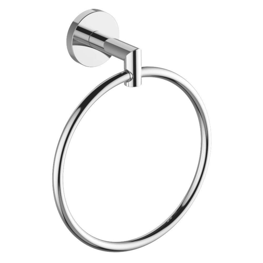 Porta salviette ad anello serie shell - fissaggio ad incollo o con viti