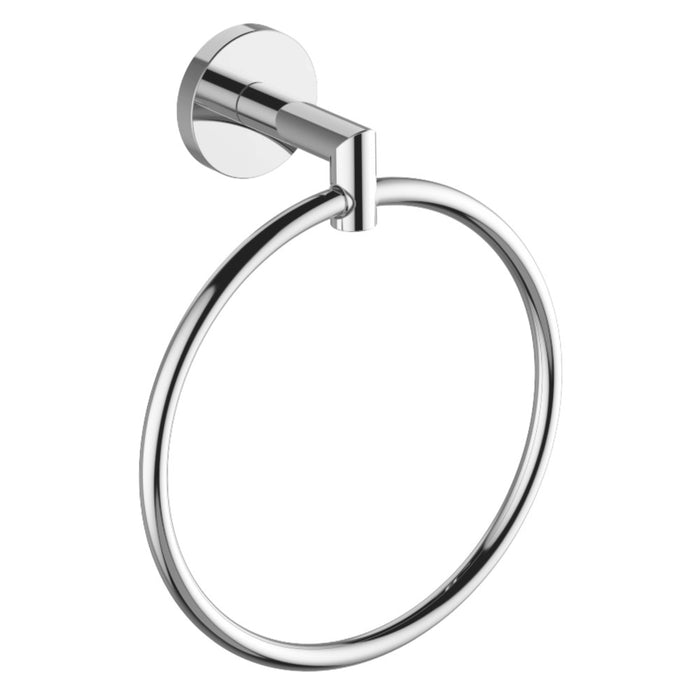 Porta salviette ad anello serie shell - fissaggio ad incollo o con viti