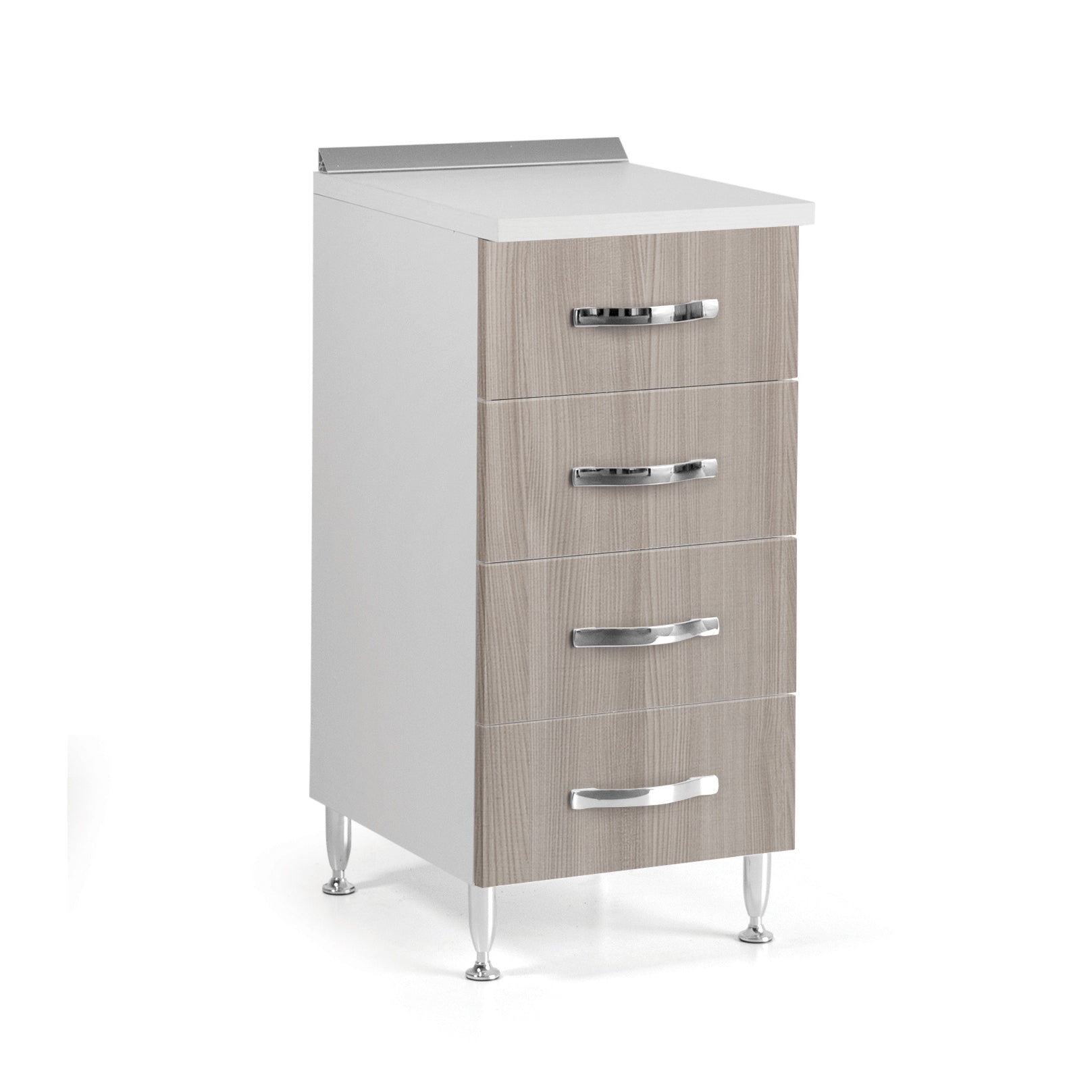 CASSETTIERA 40X50XH85CM BIANCO OLMO