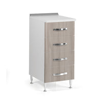 CASSETTIERA 40X50XH85CM BIANCO OLMO