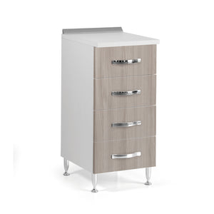 CASSETTIERA 40X50XH85CM BIANCO OLMO