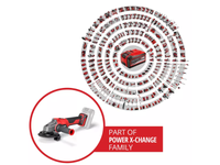 Smerigliatrice angolare AXXIO 18/115 Q 18V motore brushless 8500rpm peso 1,58 kg