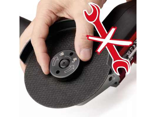 Smerigliatrice angolare AXXIO 18/115 Q 18V motore brushless 8500rpm peso 1,58 kg