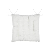 CUSCINO GALETTE CLARINE 38X38CM ECRU'.