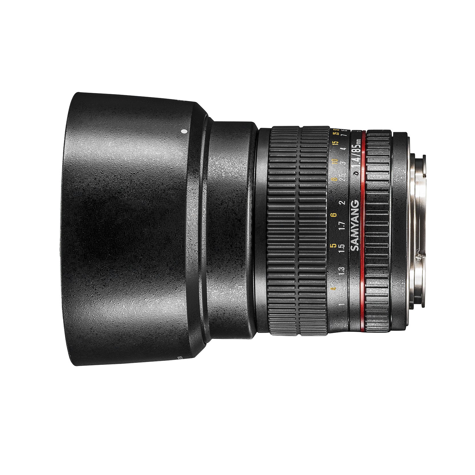 Obiettivo fotografico MF 85mm F1.4 AS IF UMC compatibile con Pentax K – intensità luminosa per full-frame e APS-C – focus manuale, Bokeh morbido – con custodia