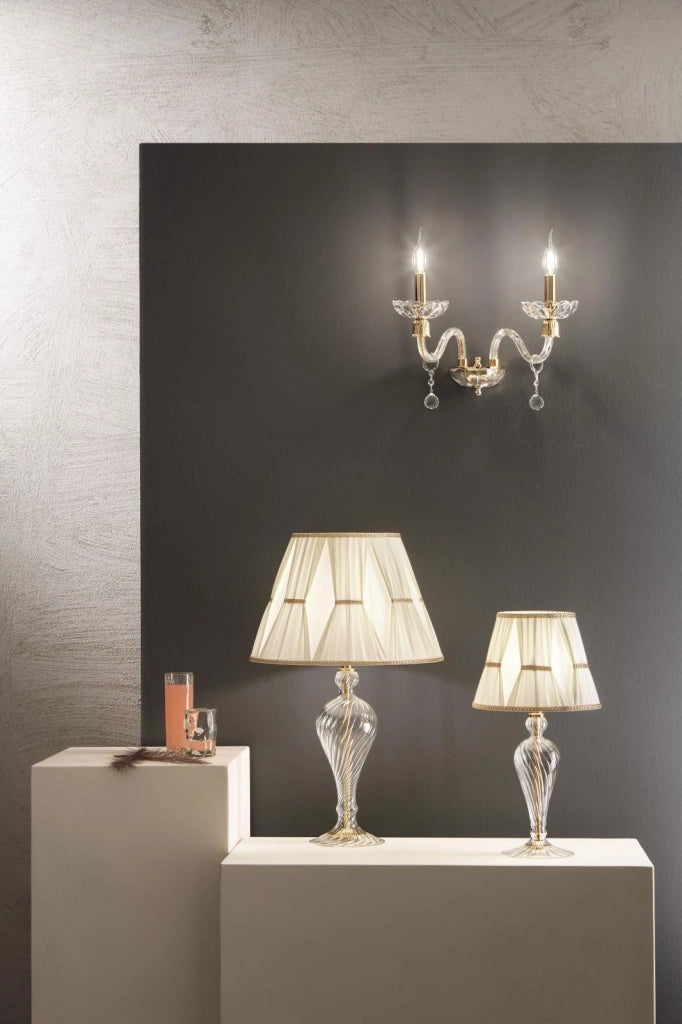 LUME PICCOLO ROXANNE D.25CM 1 LUCE ATTACCO E14 H.32+19CM