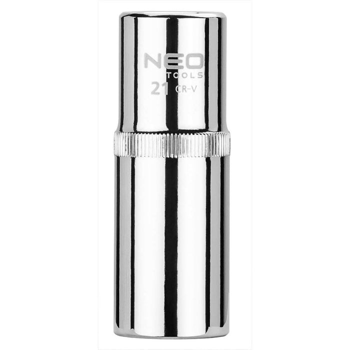 Topex 08-080 chiavi a bussola pr profonda spline, 1/2, 21 mm