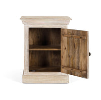 Tavolino in legno di mango con finitura sabbia