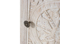 Tavolino in legno di mango con finitura sabbia