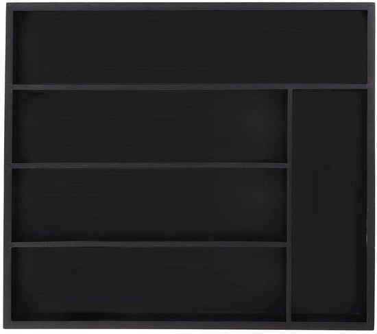 Organizzatore di carrello in bambù - 1 pezzo - 5 cassettoni