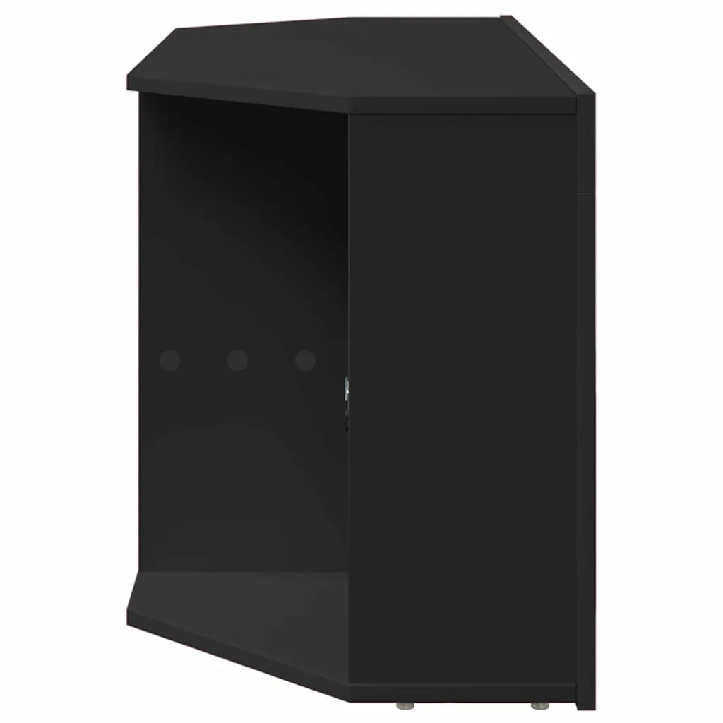 Mobile TV LED Angolare Nero 100 x 40 x 50 cm Legno multistrato 889796
