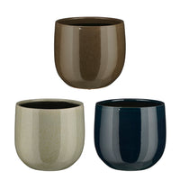 VASO PABLO D.21XH19CM GRIGIO/VERDE/BLU